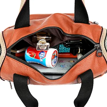 Velika zmogljivost mehko PU usnja ženski vrečko nove široko naramnico ženske boston torba ženske preprosto ramenski messenger bag