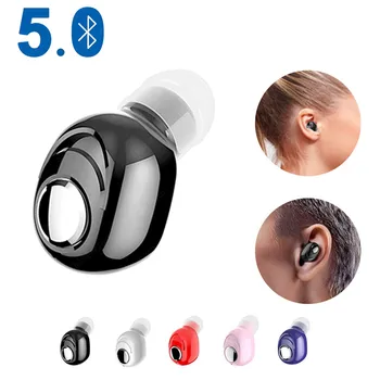 L16 Mini 5.0 Bluetooth Slušalke Za V Uho HiFi Z Mic Šport Čepkov Za Prostoročno Uporabo Brezžične Stereo Slušalke Zvok Slušalke