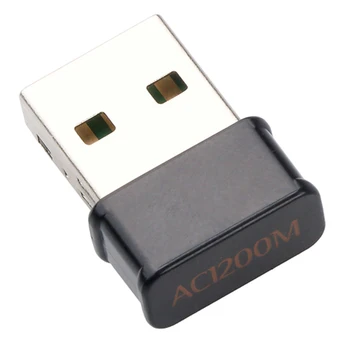 Mini USB, Wi-fi Adapter 1200Mbps Dual Band 2,4 Ghz/5Ghz Brezžične/WiFi Adapter za Windows XP/Vista/7/8/10 Mac