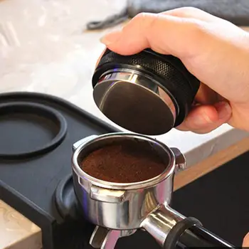 53mm Dvojno Stranicami iz Nerjavečega Jekla Kave Zlorabiti 3 Naklonom Pobočja in Ravno Osnove Espresso Zaščitene Kave Orodje Kuhinja Orodja